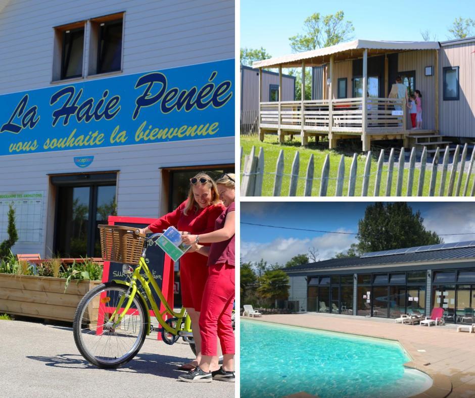 Camping La Haie Penee **** Saint-Quentin-en-Tourmont Eksteriør bilde